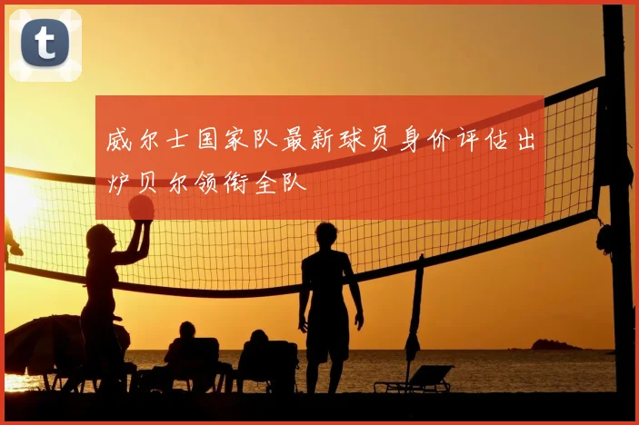 威尔士国家队最新球员身价评估出炉贝尔领衔全队